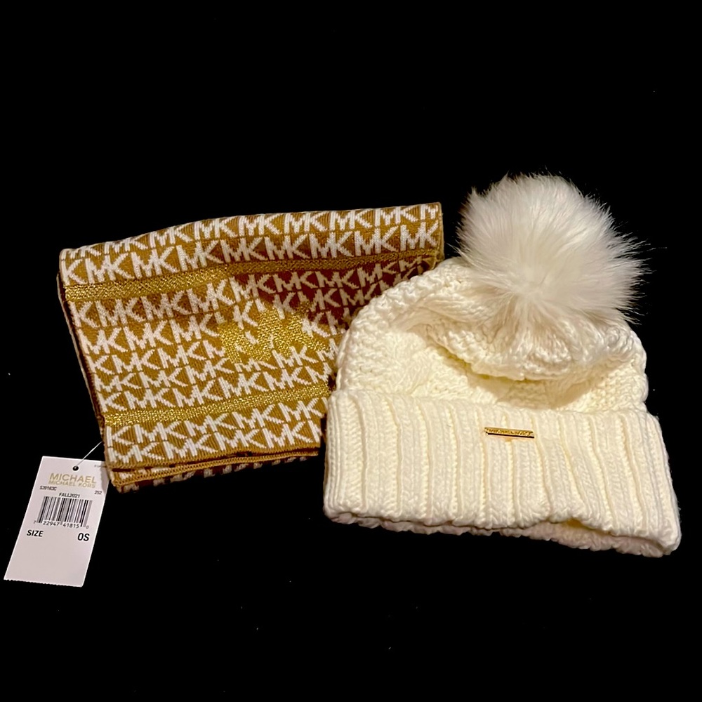 MK Hat and Scarf